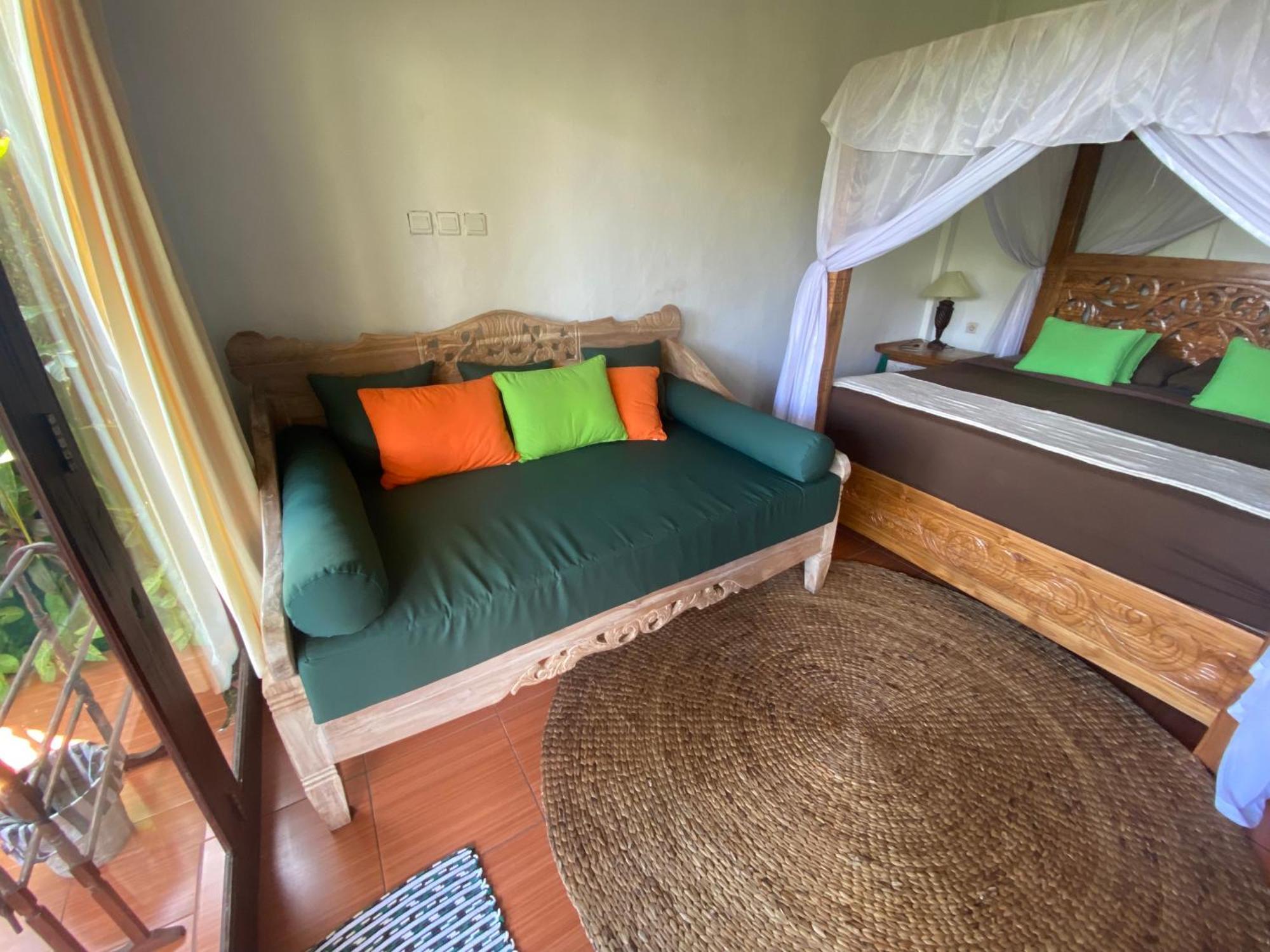 Great Mountain Views Villa Resort Selat Chambre photo